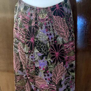 Vintage "Mirasol" Maxi Skirt - size M